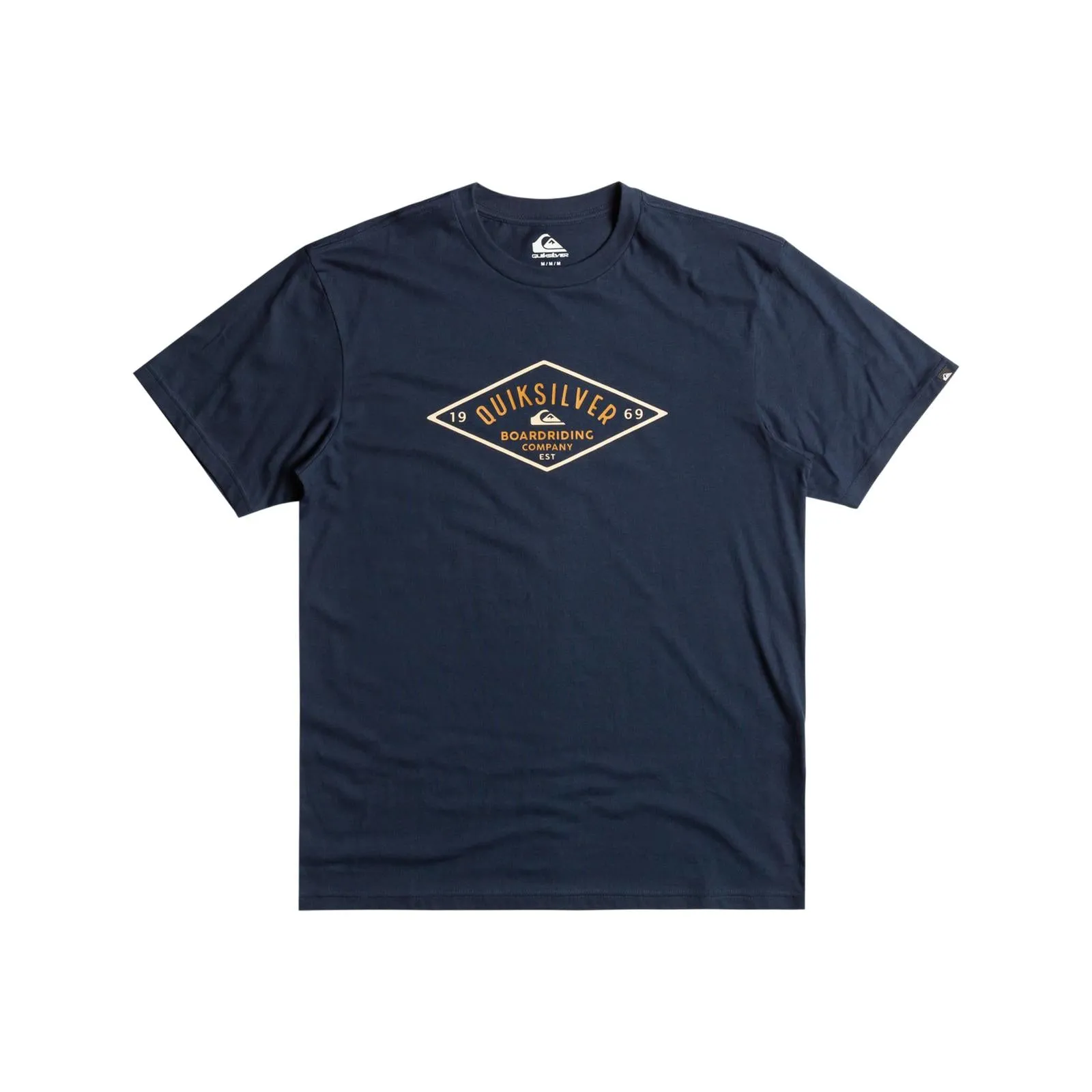 Quiksilver Mens QS Diamond Logo Graphic T-Shirt