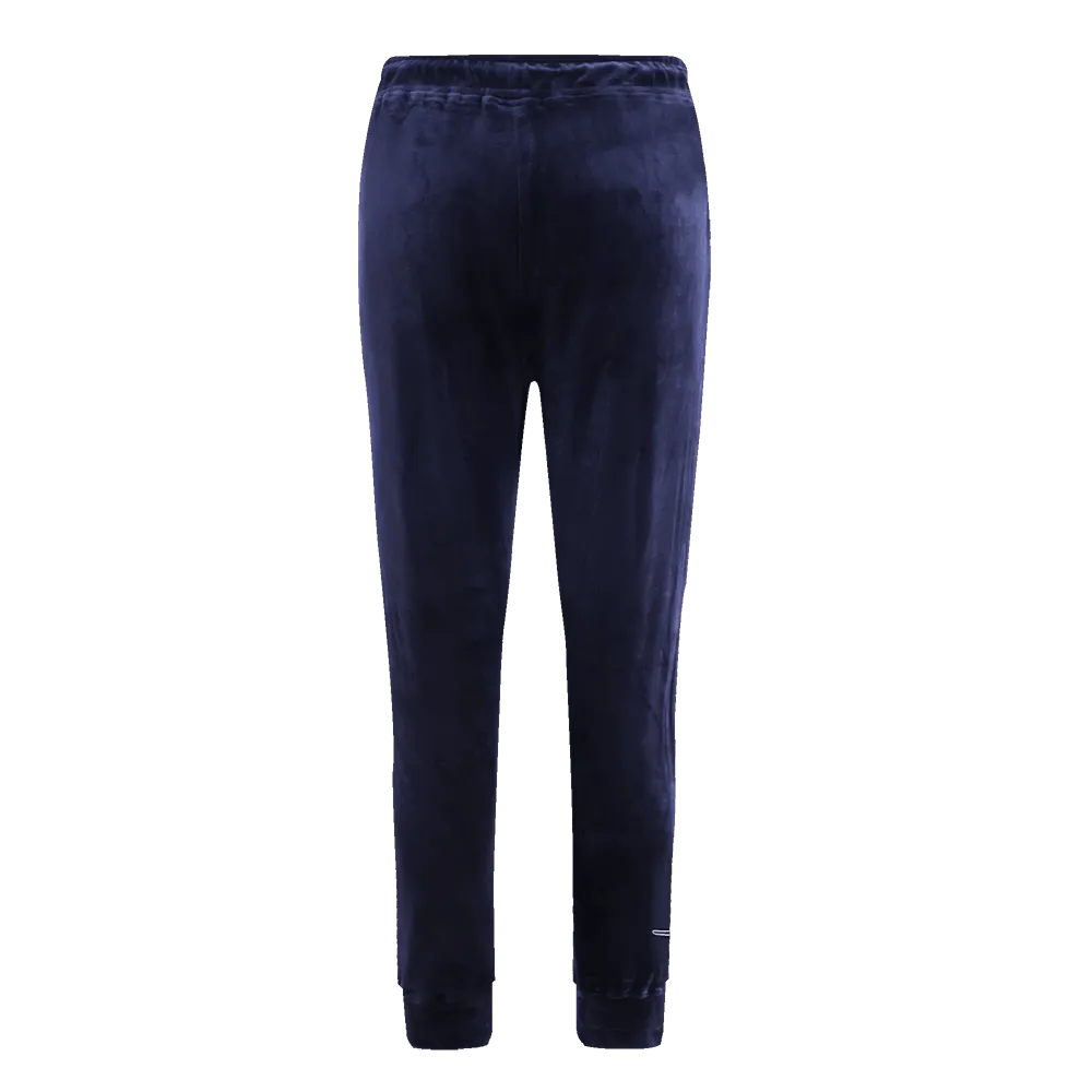 Rays Women's Pro Standard Navy Velour Jogger Pants