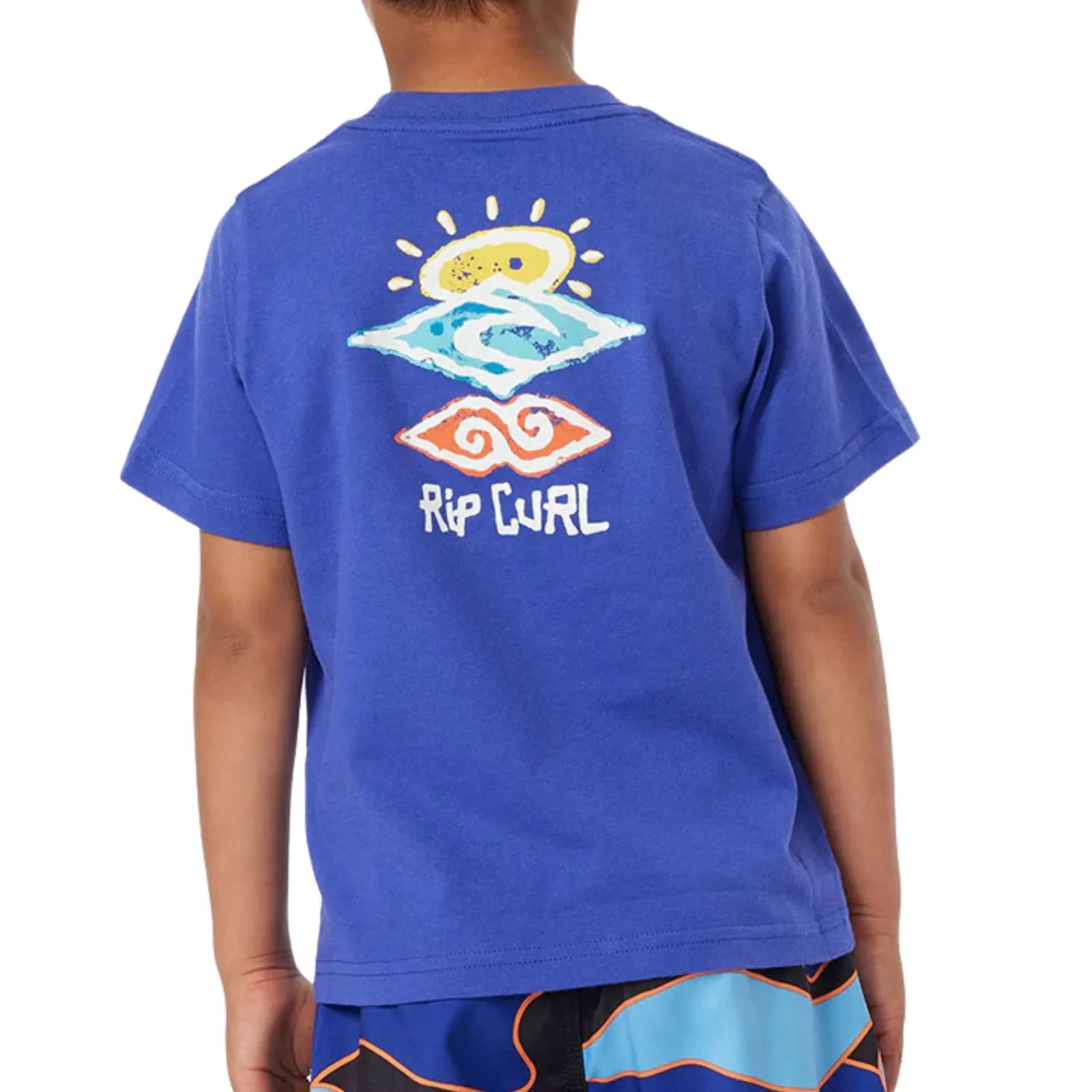 Rip Curl Kids Icons Of Shred Short Sleeve Cotton T-Shirt