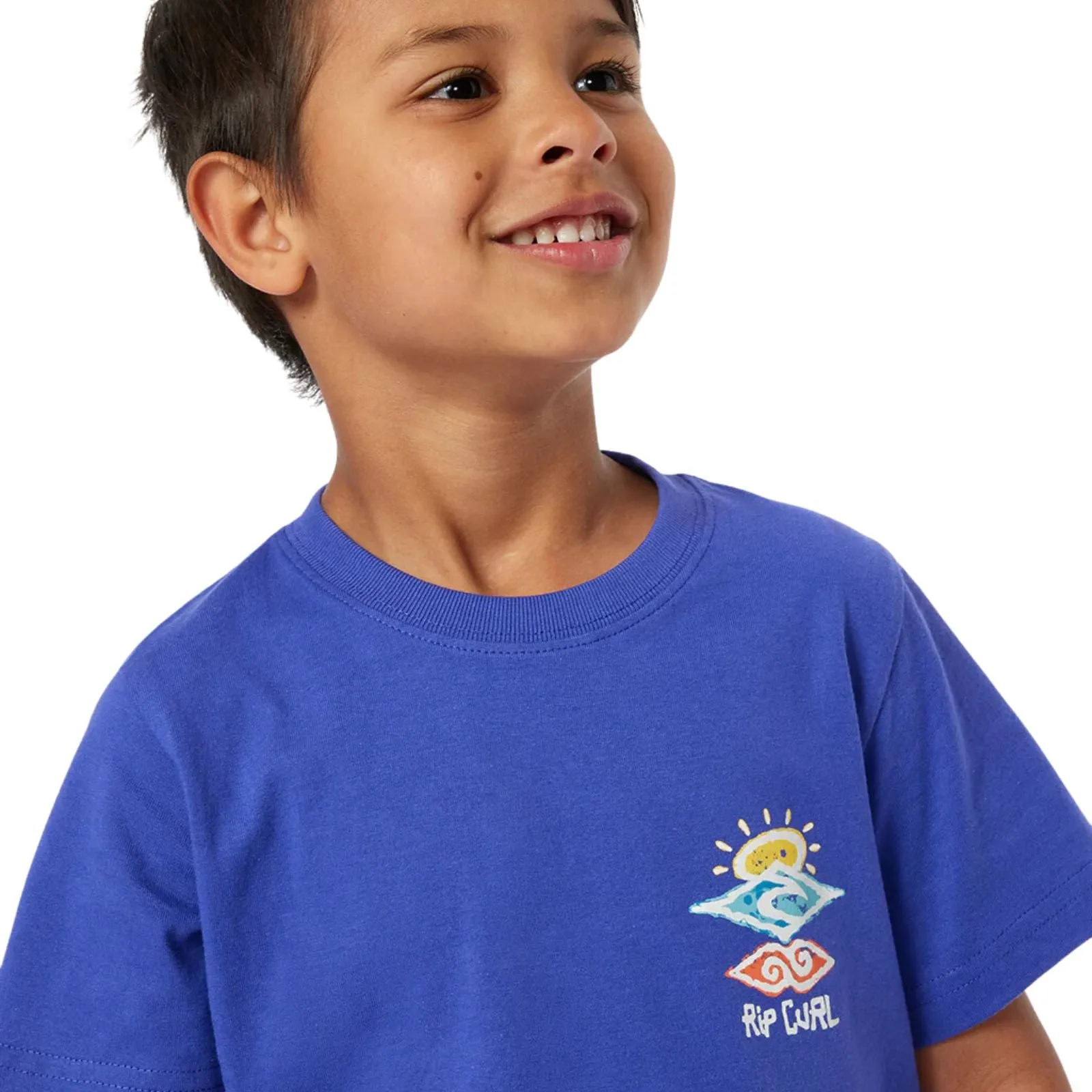 Rip Curl Kids Icons Of Shred Short Sleeve Cotton T-Shirt