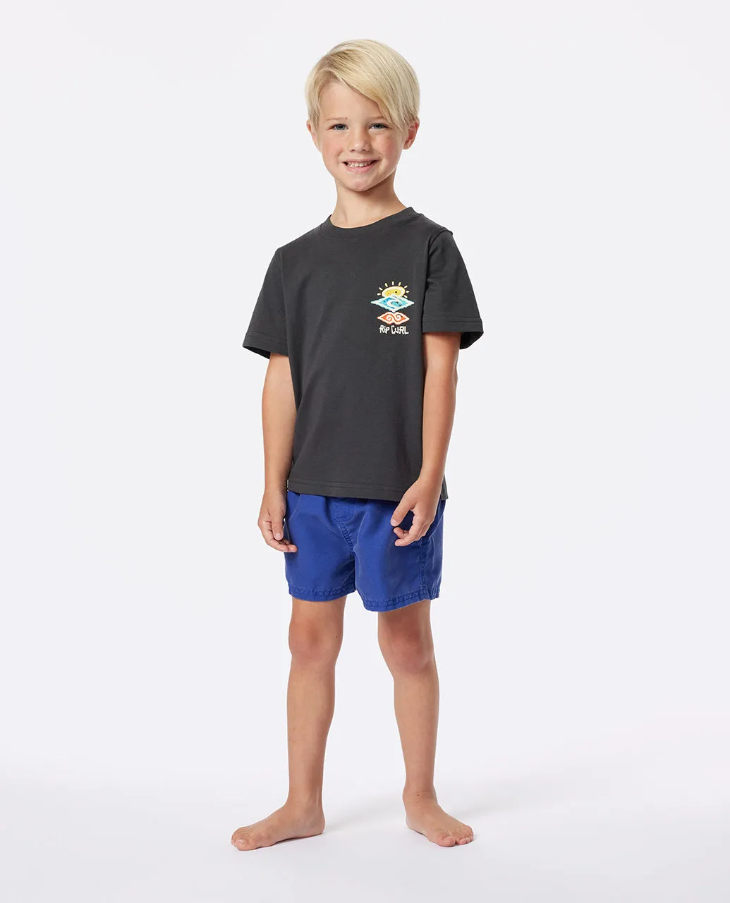Rip Curl Kids Icons Of Shred Short Sleeve Cotton T-Shirt