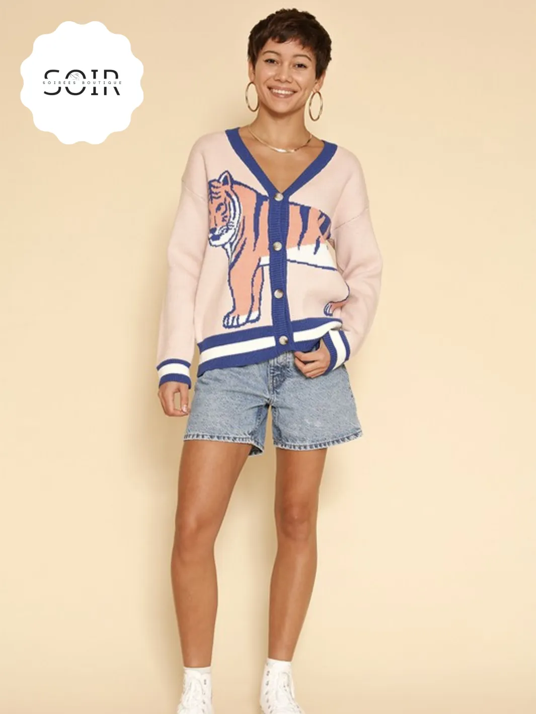 Savanna Stride Knit Cardigan