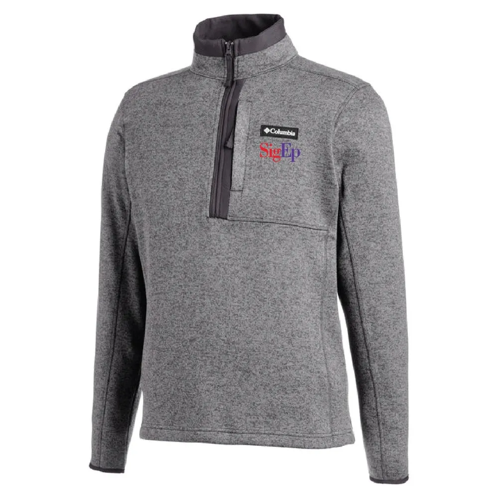 SigEp Sweater Weather Half-Zip by Columbia