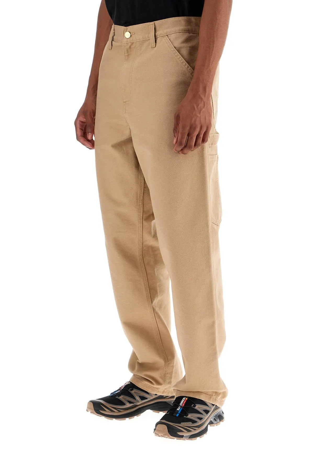 single knee pants I031497 DUSTY H BROWN