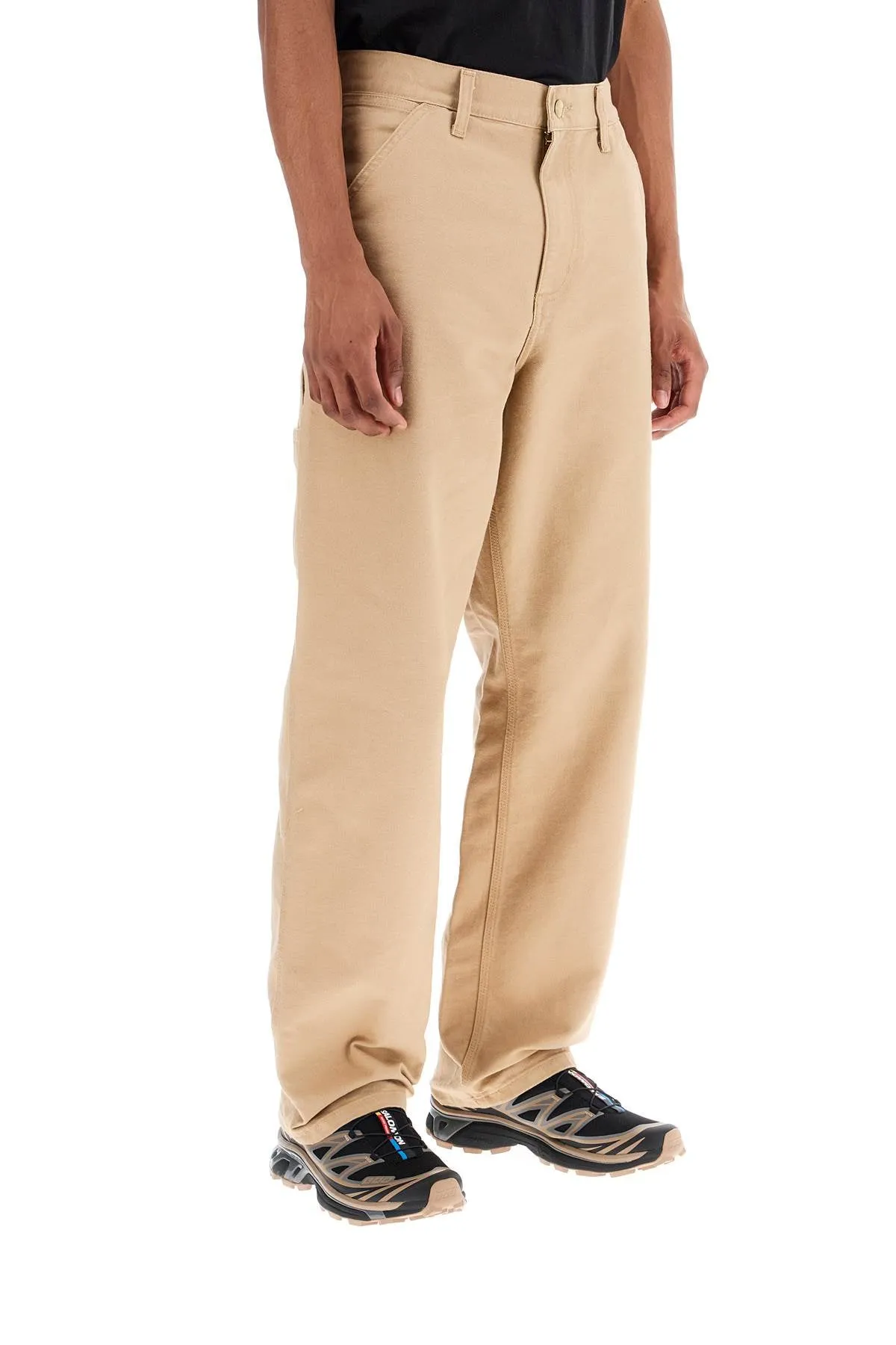 single knee pants I031497 DUSTY H BROWN