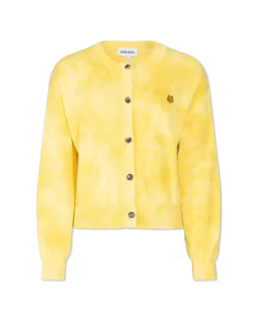 Tiger Crest Tie-Dye Cardigan