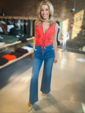 Tribal On the Move Palazzo Denim