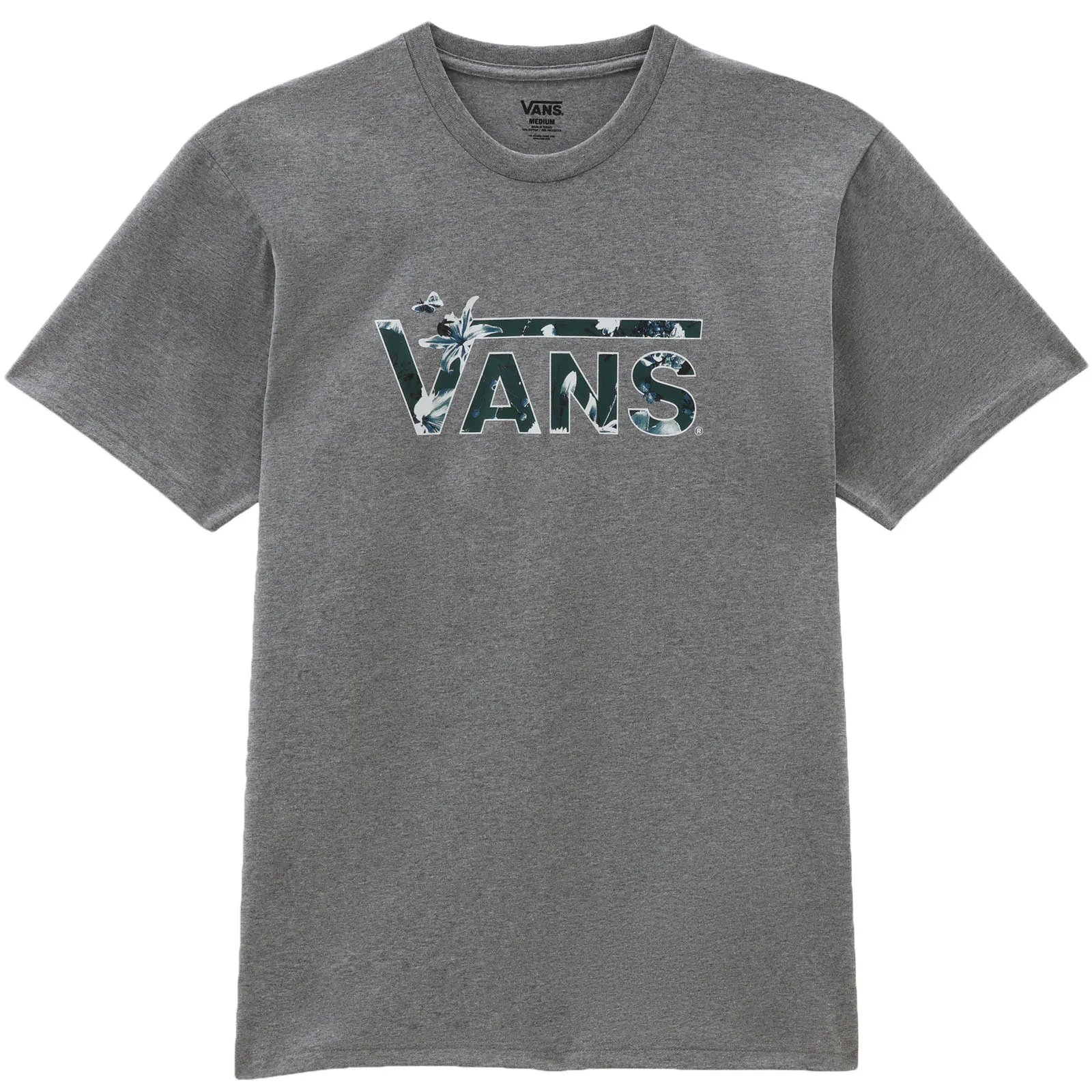 Vans Mens Night Garden Cotton T-Shirt Tee