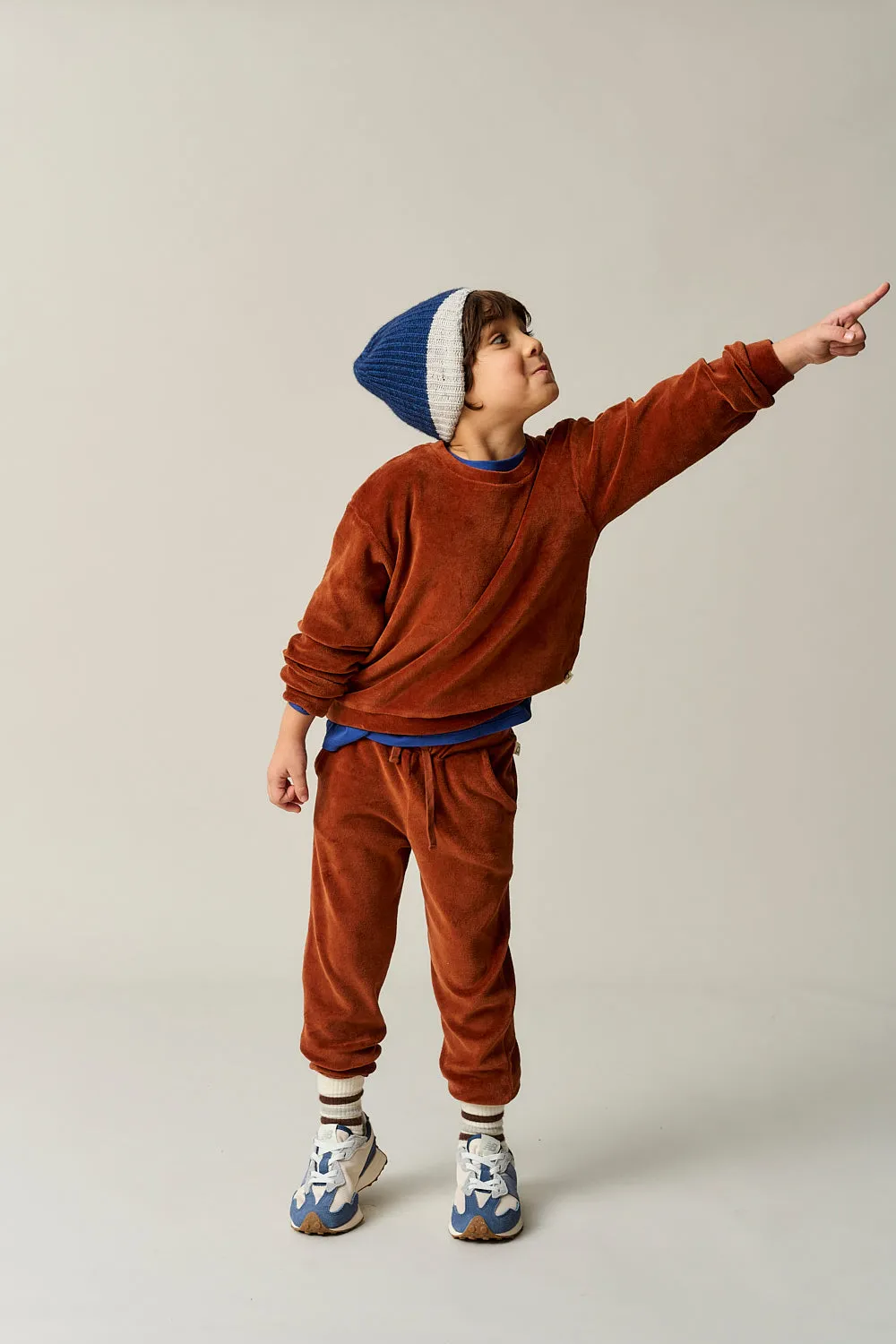 Velour pants