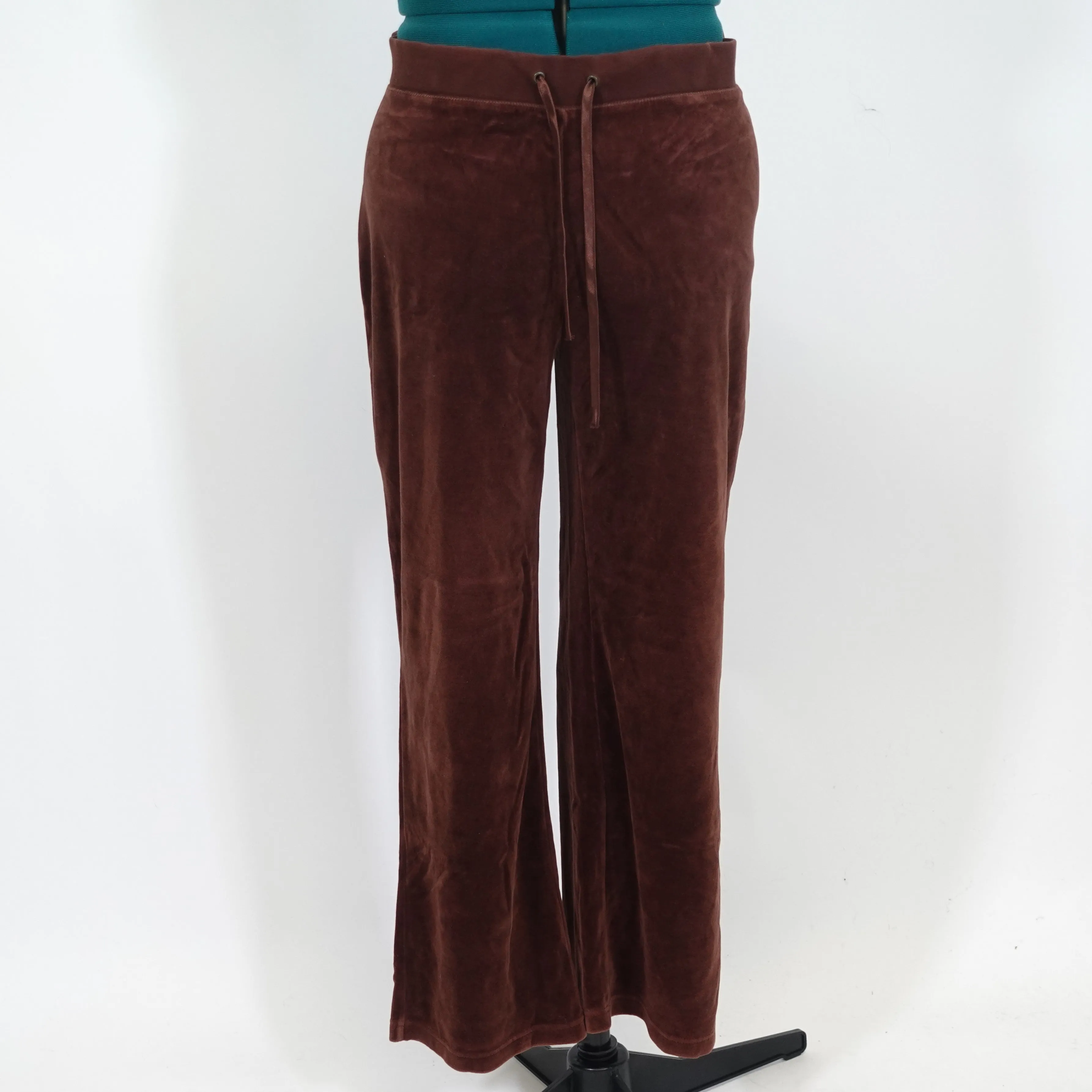 Vintage Brown Velour Track Pants