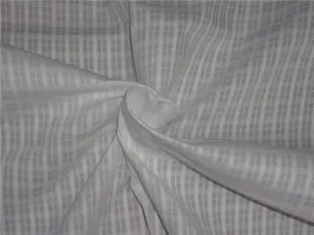 White cotton organdy fabric dobby design no.60 44" wide [8243]