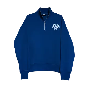 Why Don't We Quarter Zip Fleece (Navy)
