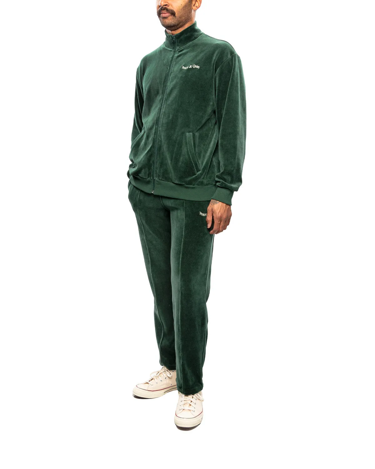 Wordmark Velour Pants Pine
