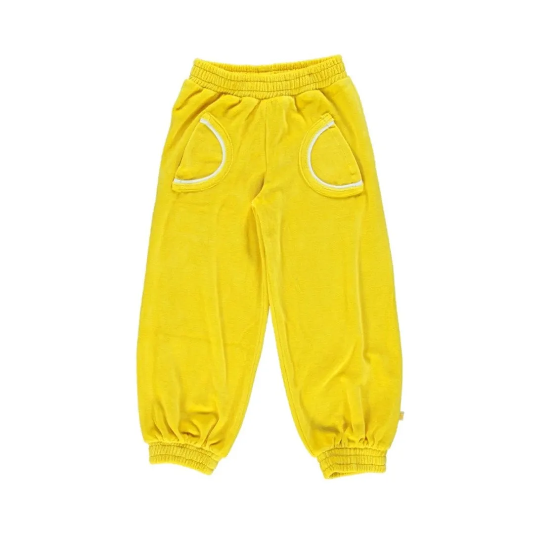 Yellow Velour Pants