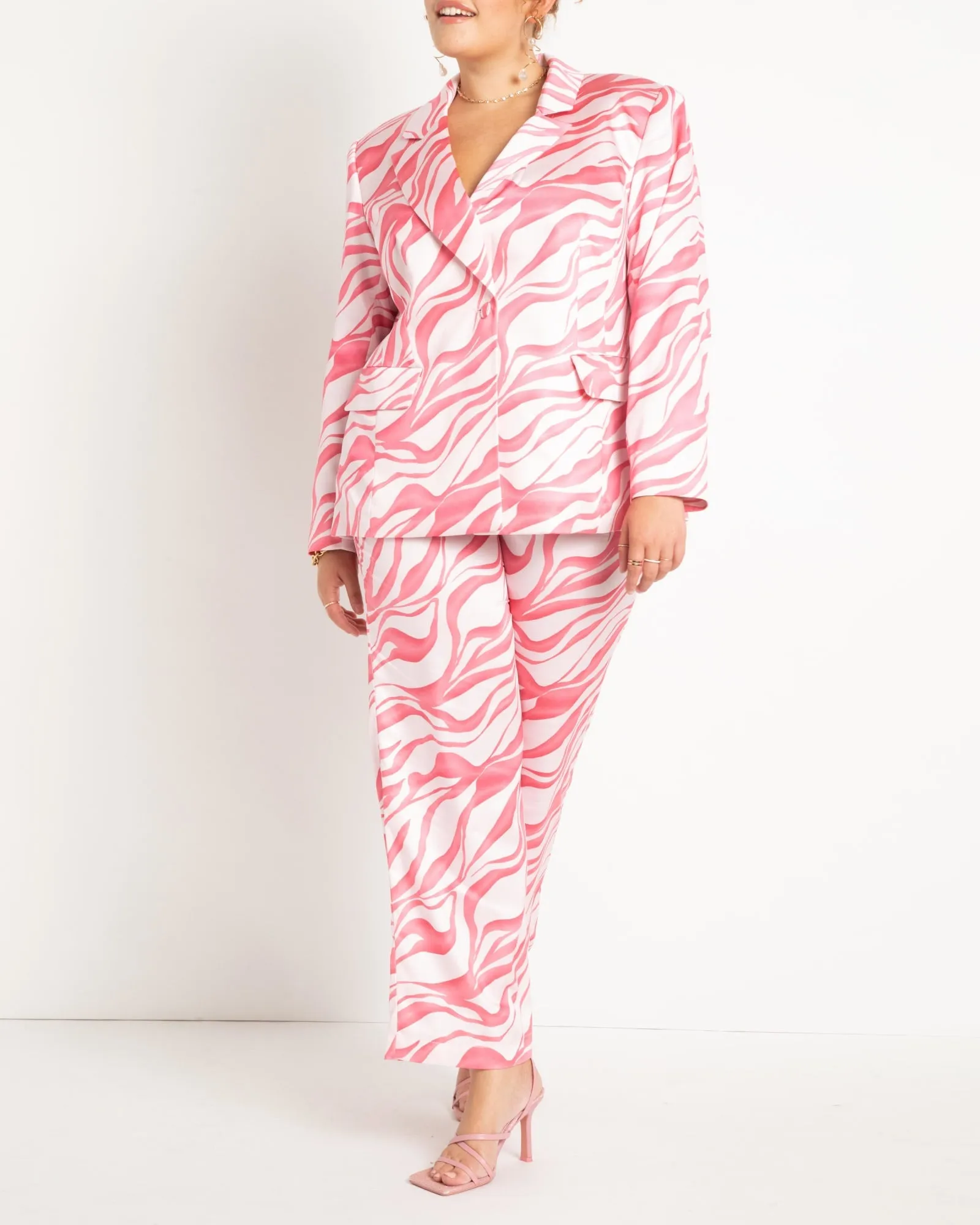 Zebra Print Blazer | Tiger Crush